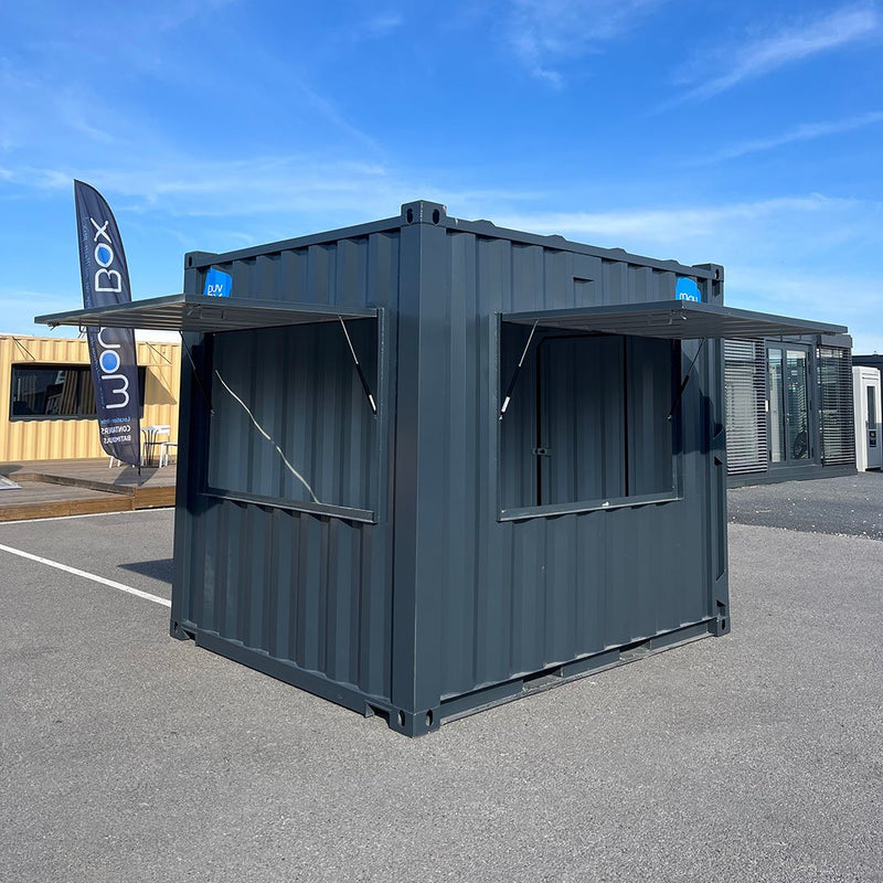 Büro in einem 10-Fuß-Hochdruck-Seecontainer