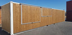 40 Fuß langer Barcontainer aus Holz