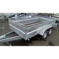 Robuster Metallanhänger, 2 Achsen, 253 x 134 x 50 cm, 750 kg, Lidr 39394