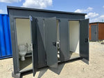 Sanitärcontainer mit 3 Kabinen (Ref: S2107)