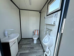 Toilettencontainer, Toilettencontainer, Doppelkabinen-Toilettencontainer (Ref: 3903)