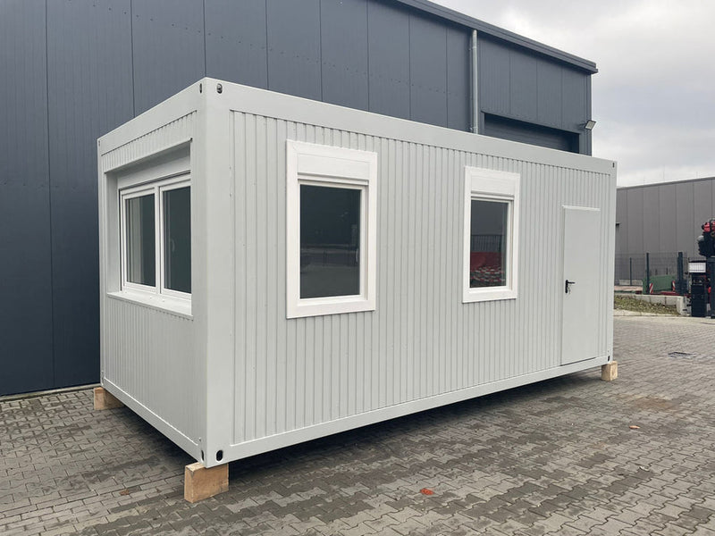 Bürocontainer 6,75 × 2,42 m (Ref: 2350)